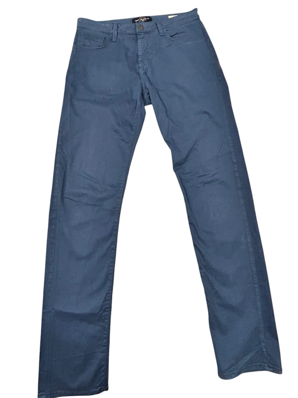 Mavi‎ Zach Straight Leg Men's Slate Blue Pants 34/36 Stretch Twill Jeans Casual